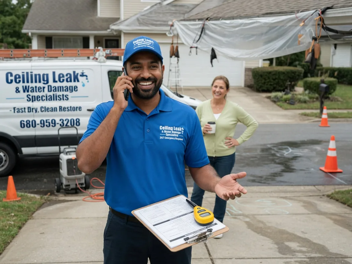 Ceiling Leak Cleanup Sheridan, OR FAQs